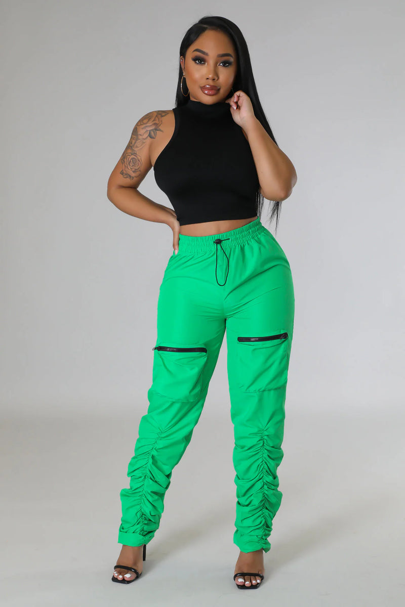 Ruched Lightweight Joggers