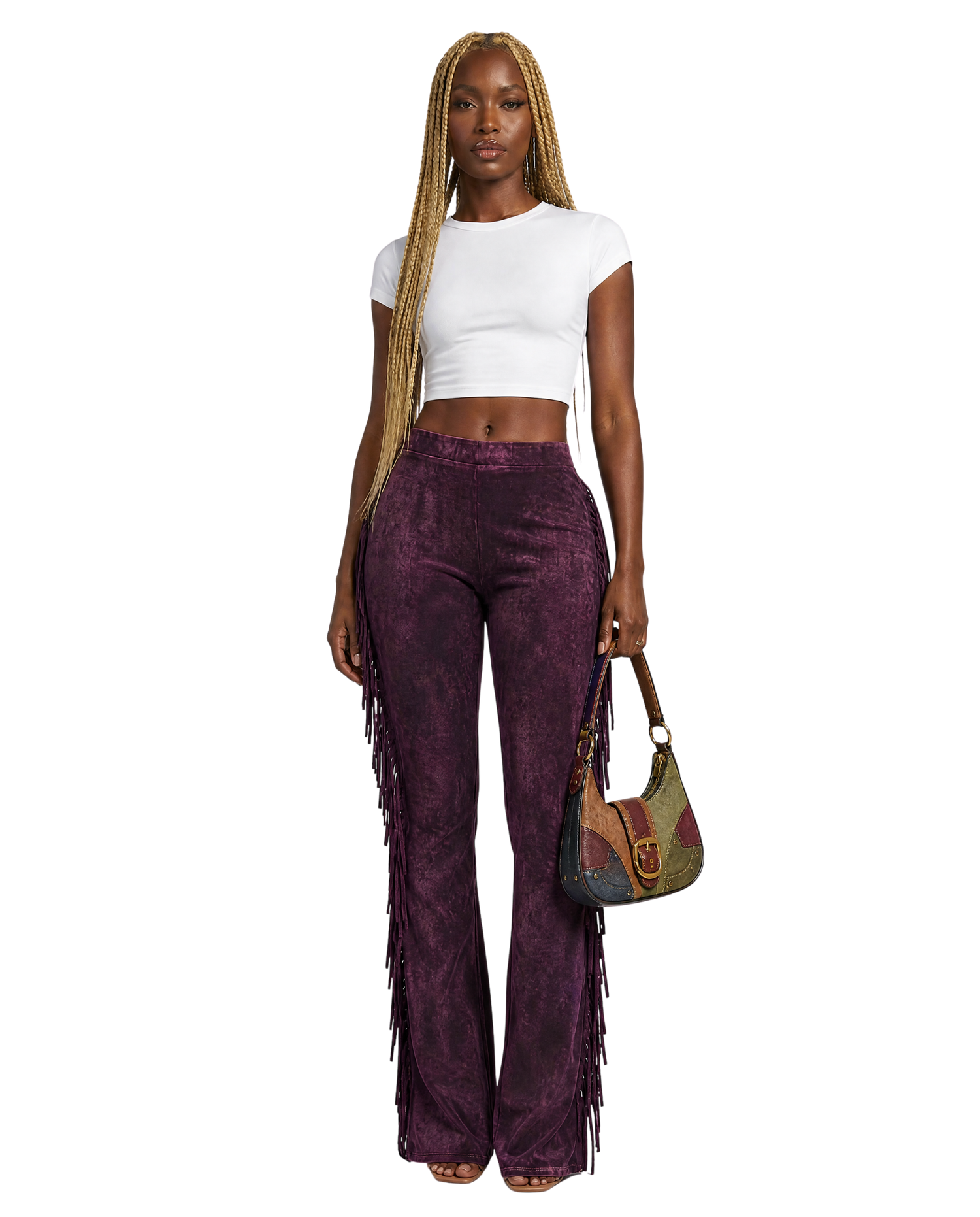 Fringe Detailed Pants