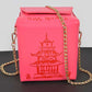 Chinese Take Out Box Fashion Clutch