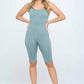 Seamless  Rib Romper Jumpsuit