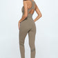 Women's Two Piece Activewear Set Cut Out Detail