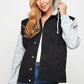 Women's Denim  Jacket with Fleece Hoodies