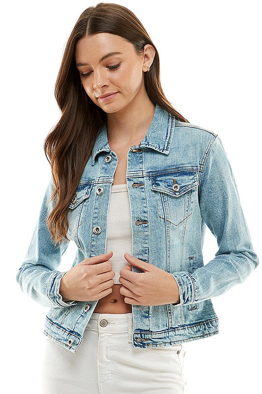 Ladies  Casual Denim Jacket