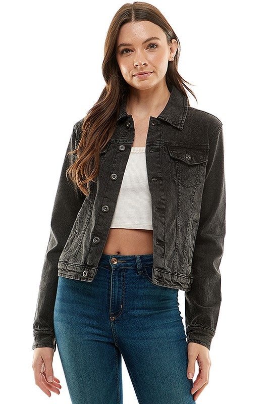 Ladies  Casual Denim Jacket