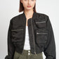 CROPPED BOMBER JACKET