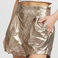 PAPERBAG METALLIC SHORTS