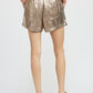 PAPERBAG METALLIC SHORTS