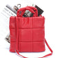 Quilted Soft Puffer Top Handle Swing Bag