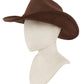 Fedora Hat with Braided Band Accent