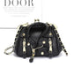 Iconic Leather Jacket Swing Bag