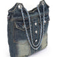 Vintage Denim Iconic Tote Bag