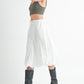 PARACHUTE BUBBLE MIDI SKIRT