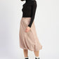 PARACHUTE BUBBLE MIDI SKIRT