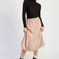 PARACHUTE BUBBLE MIDI SKIRT