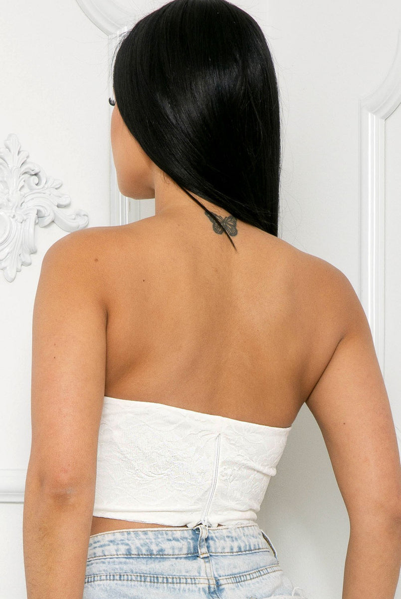 Ivory Enchantment Crop Top