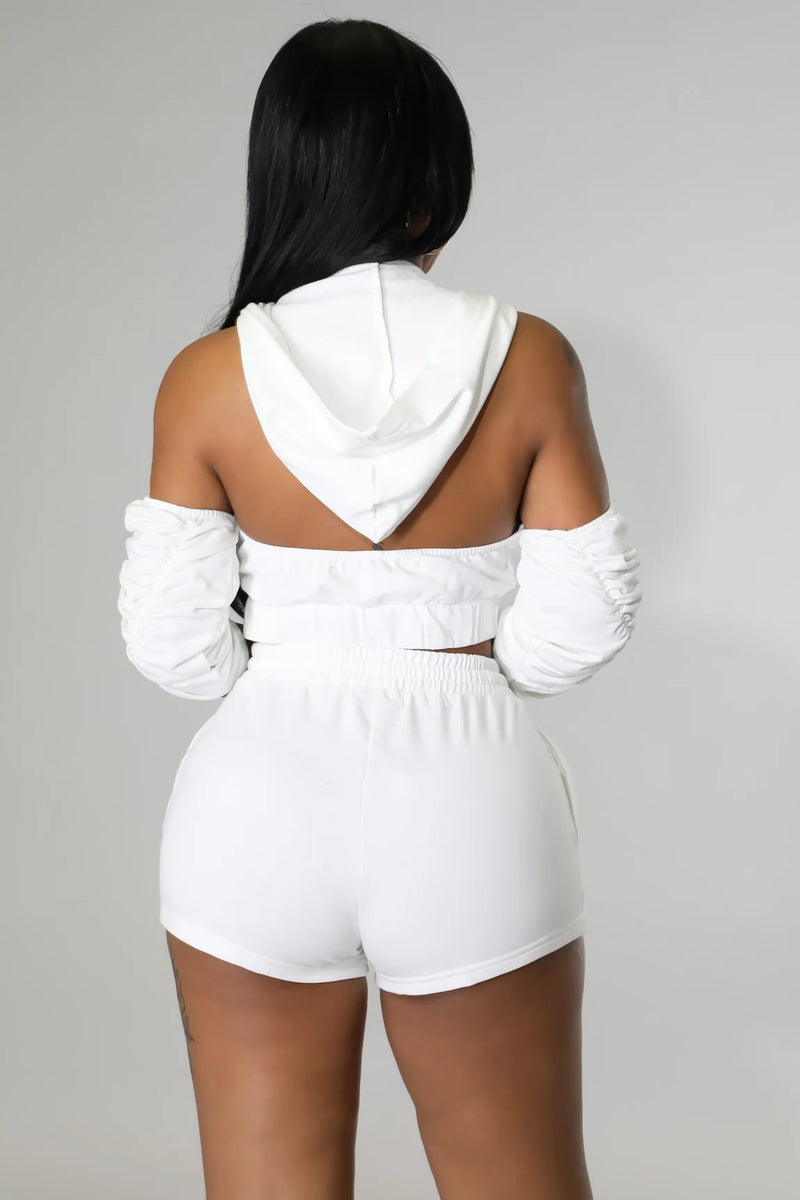 Crop & Cozy Short Set