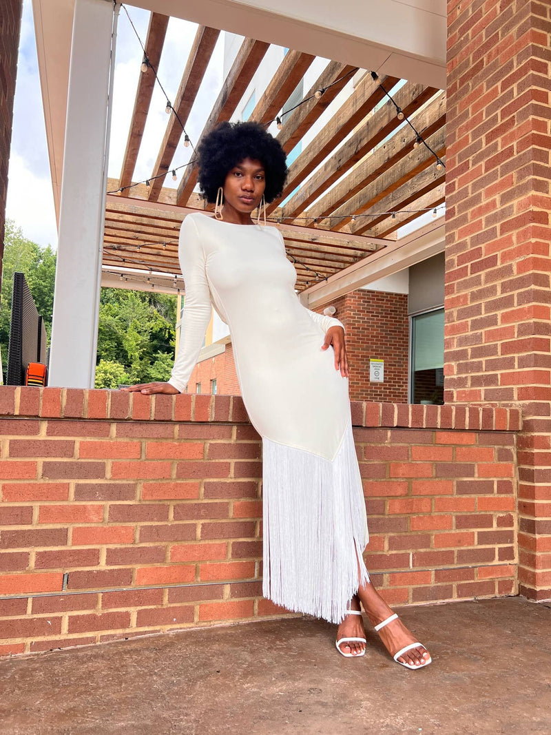 Fringe Accent Maxi
