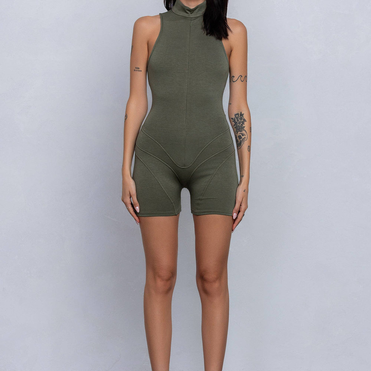 Soft Mockneck Romper