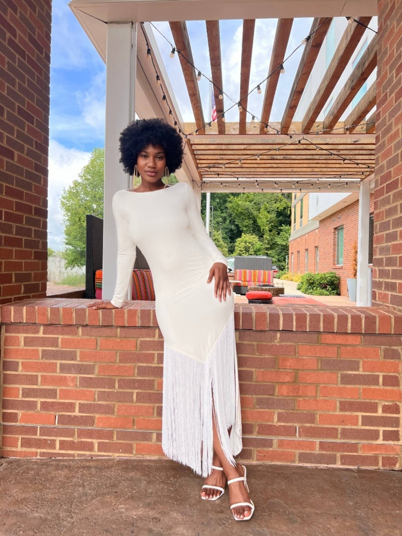 Fringe Accent Maxi