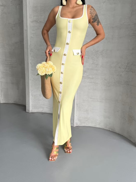 Button Down Maxi