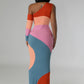 Abstract Maxi Dress