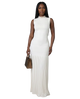 Bodycon Dress Pleated Below Waist