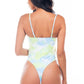 TIE DYE CUTOUT ONE PIECE