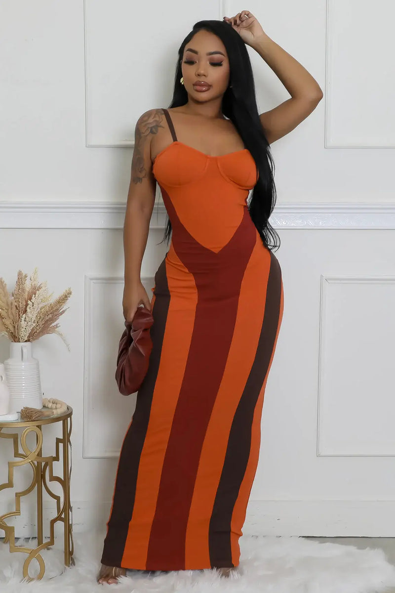 AMBER AURA MAXI DRESS