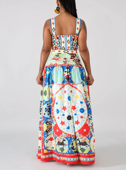 Kaleido Skirt Set