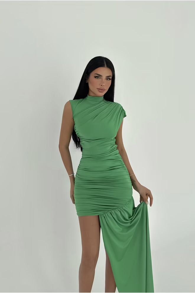 Envy Luxe Asymmetric Dress