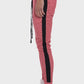 WEIV MEN'S Patterned Sweatpants with Side Stripe