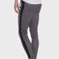 WEIV MEN'S Patterned Sweatpants with Side Stripe