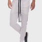 WEIV MEN'S Patterned Sweatpants with Side Stripe