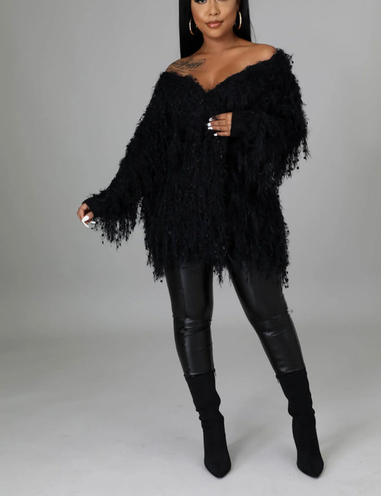 Fuzzy Feelings Cardigan