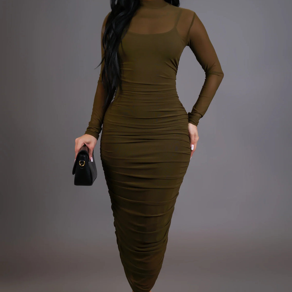 Olivia Sheer Dress