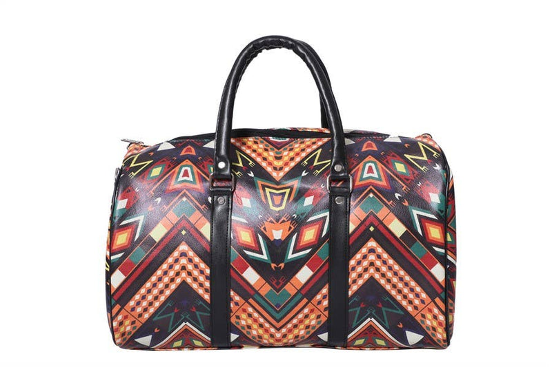 Ladies Abstract Printed Overnight Bag