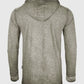 Dyed Casual Long Sleeve Hooded Shirt