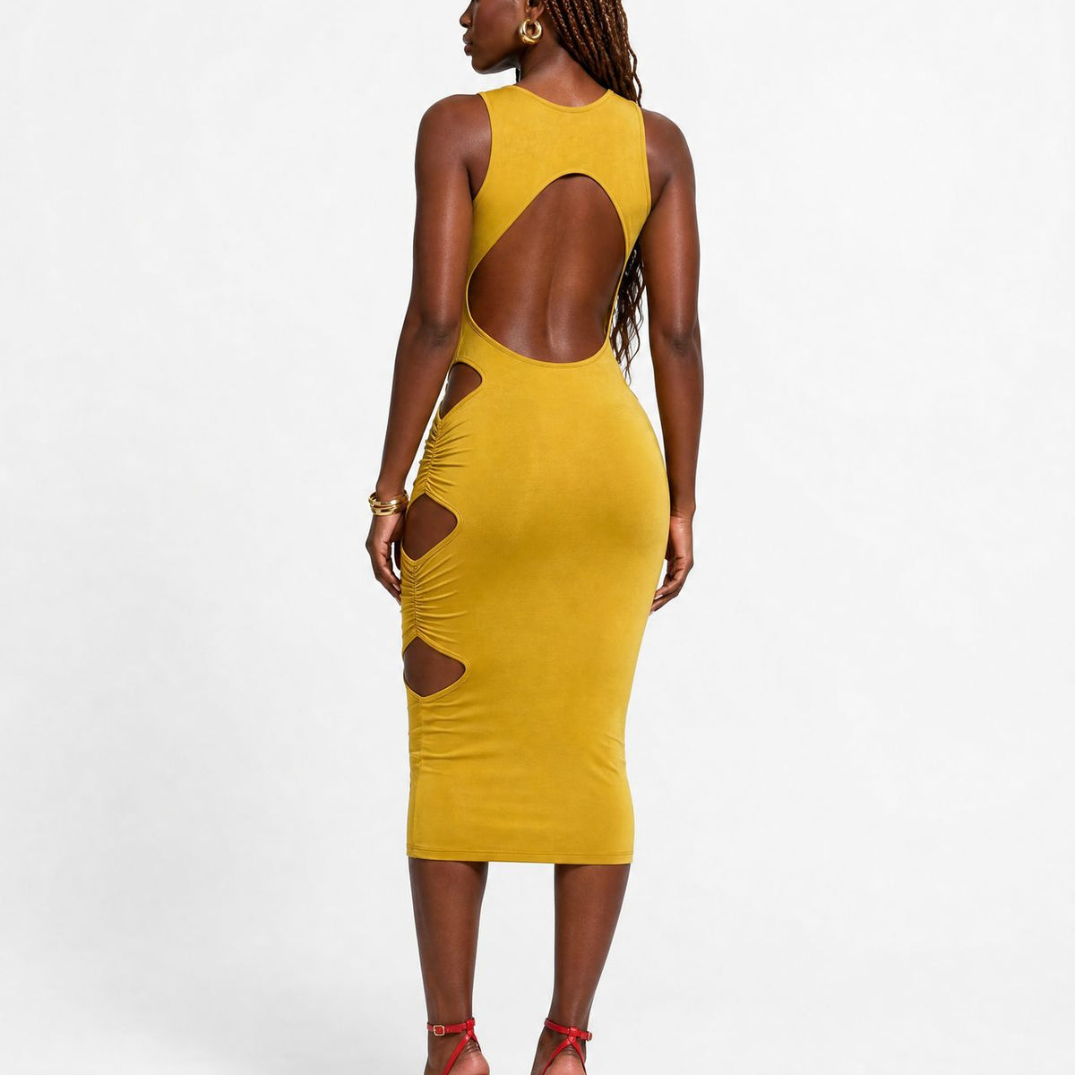 Diamond Cutout Dress
