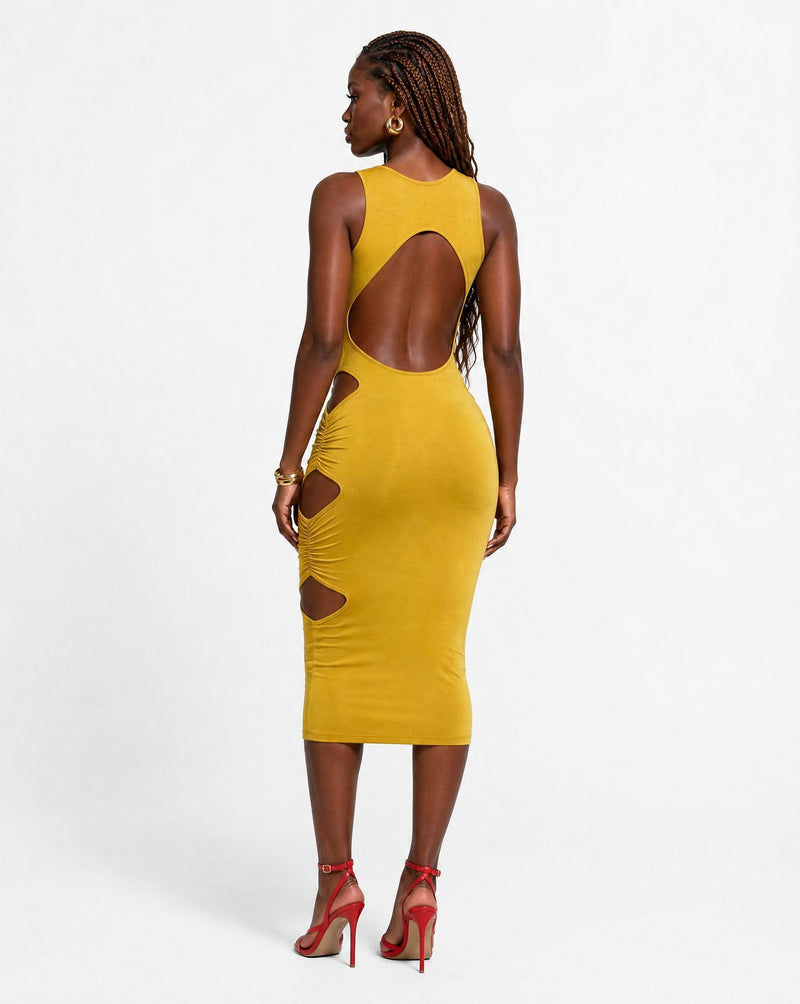Diamond Cutout Dress