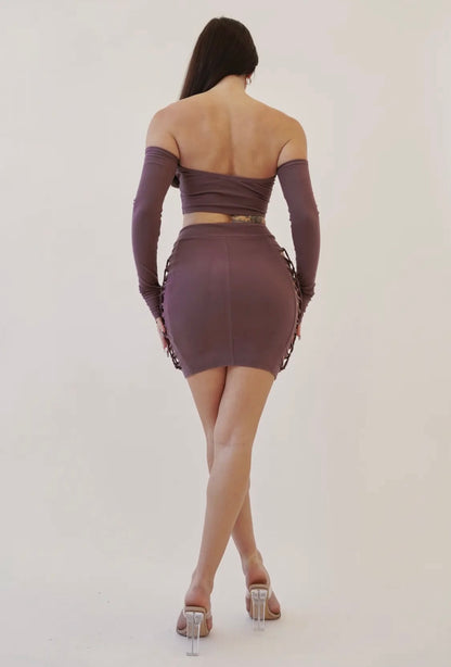 Daring Diva Skirt Set