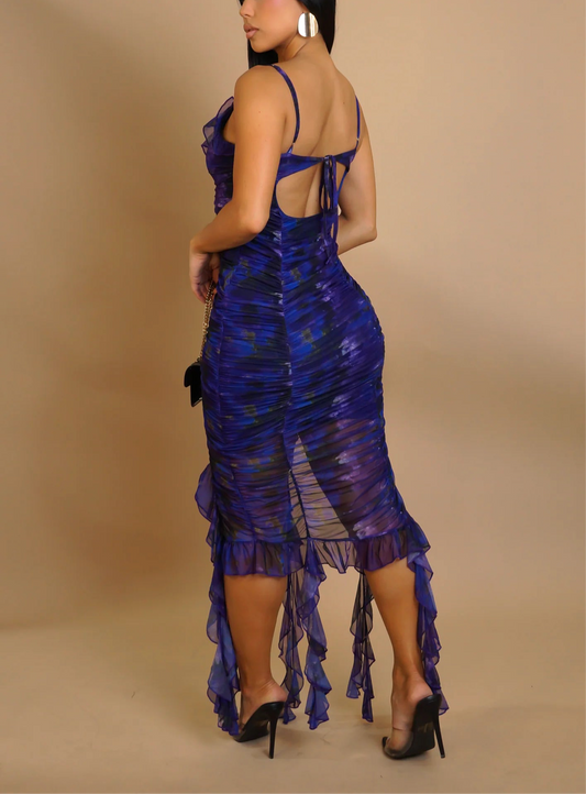Violet Sway Midi