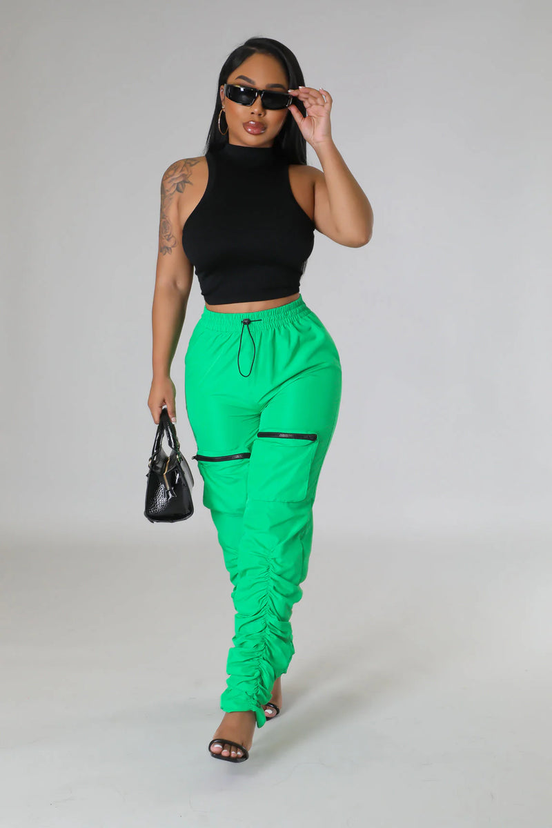 Ruched Lightweight Joggers