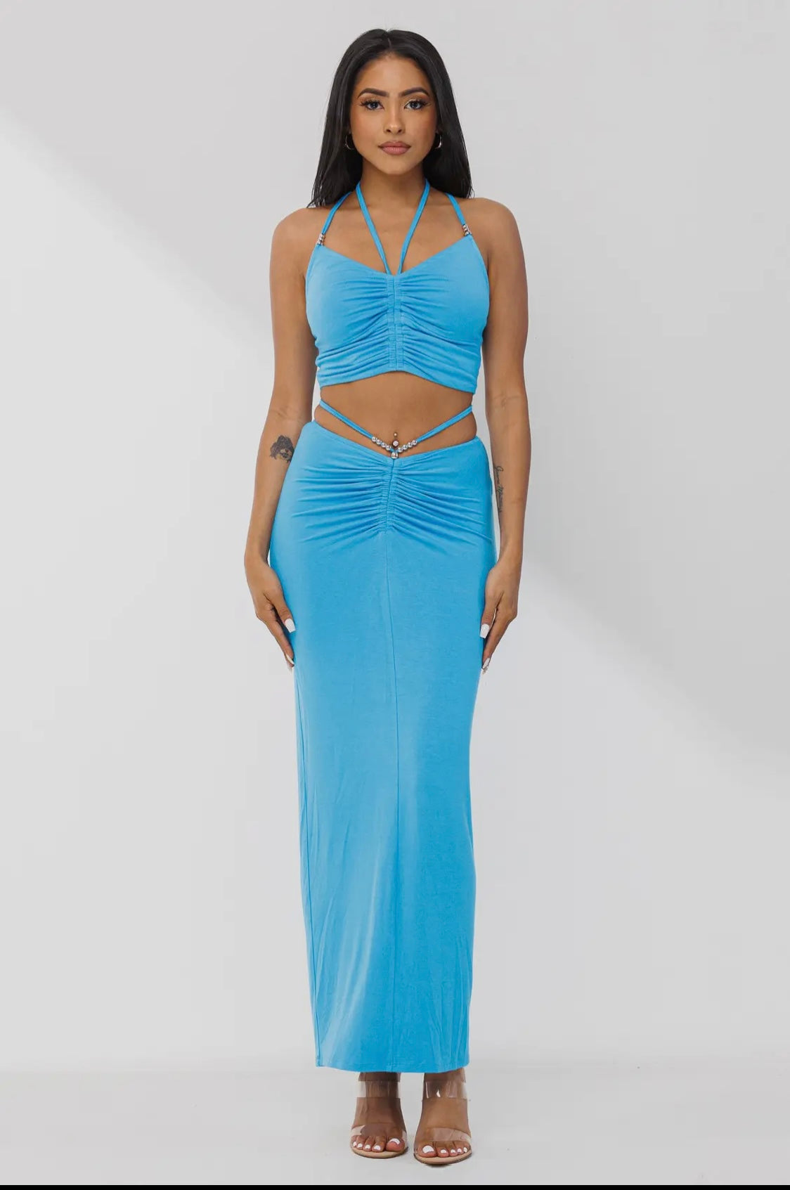 Soft Jersey Skirt Set