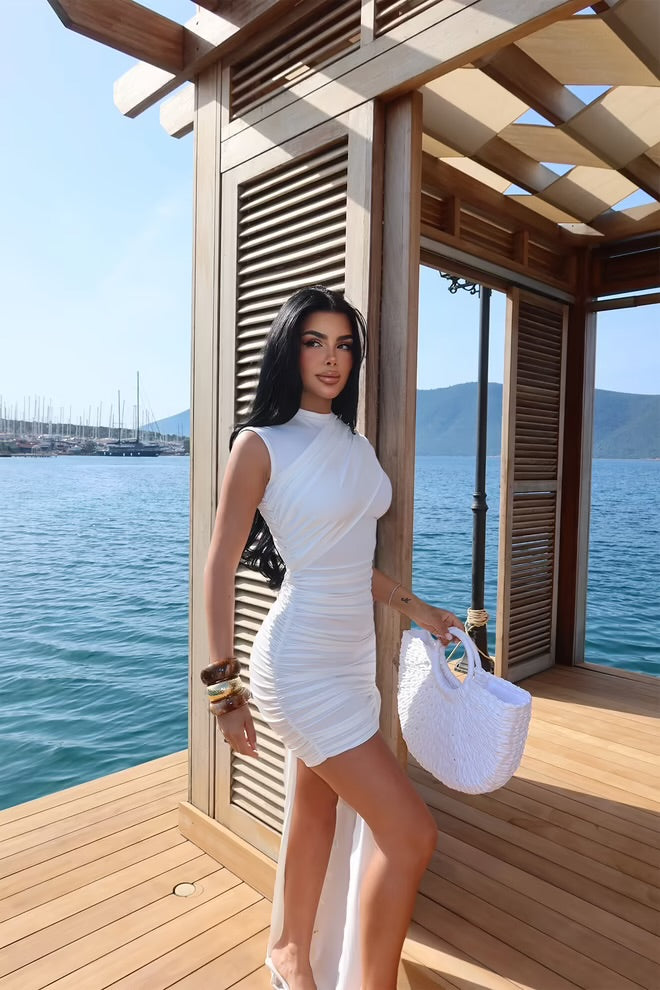 Envy Luxe Asymmetric Dress