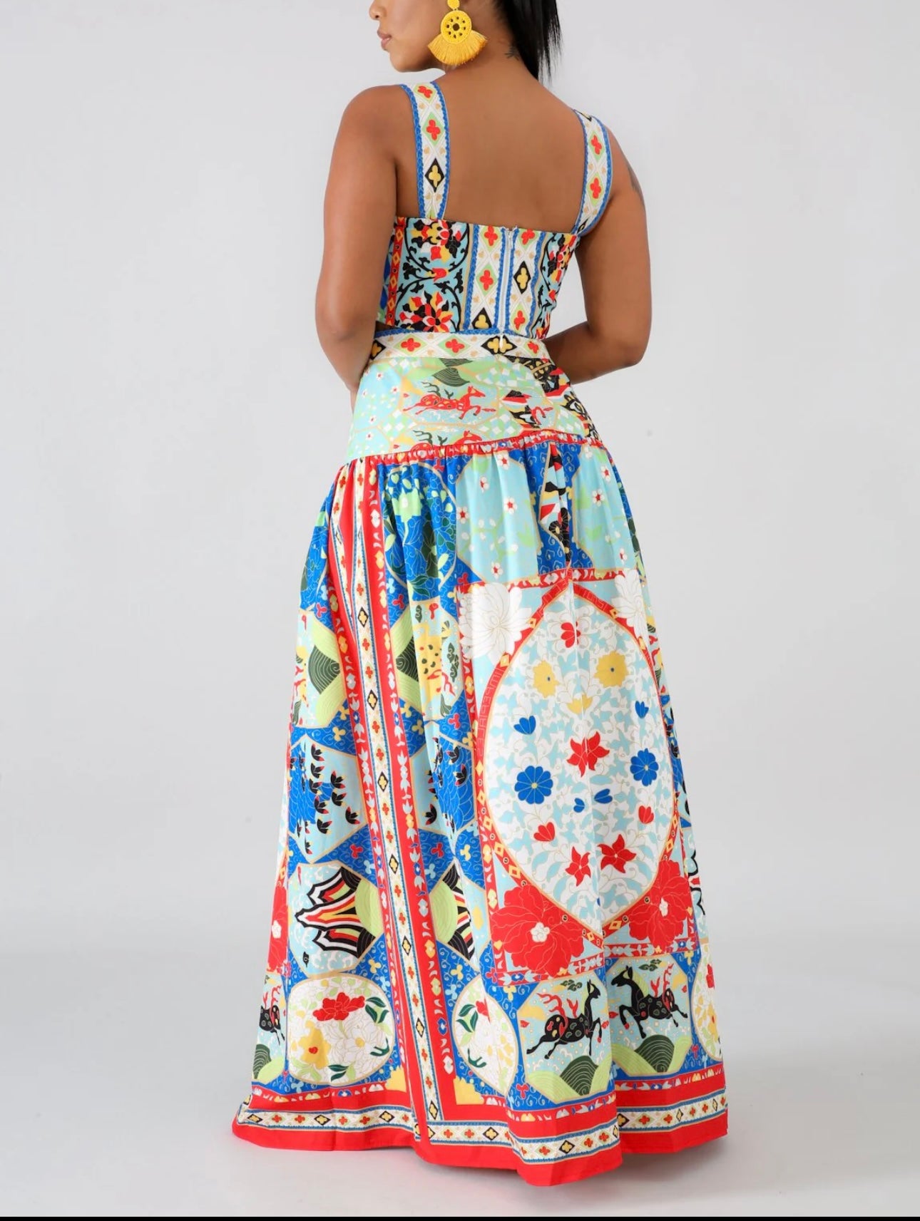 Kaleido Skirt Set