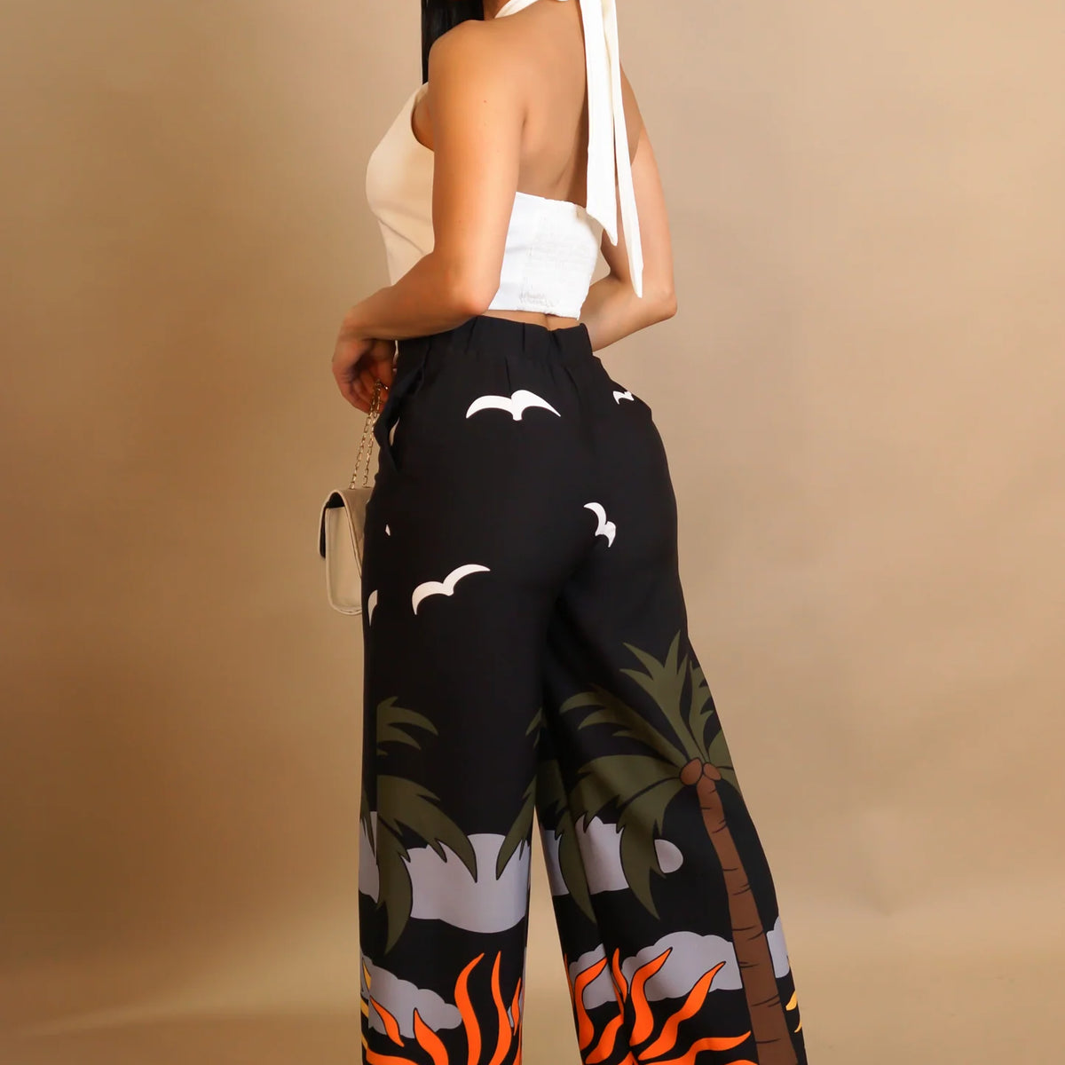 Noir Horizon Pants Set