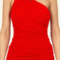 One Shoulder Ruched Dress