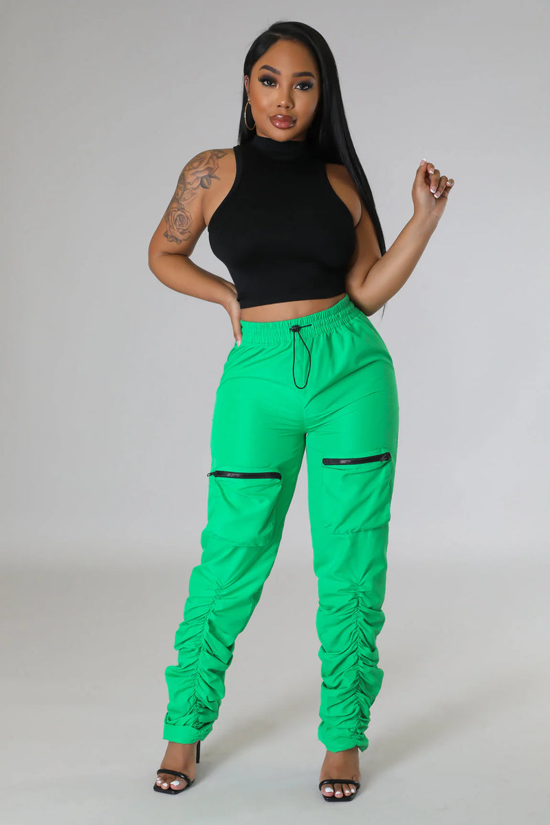 Ruched Lightweight Joggers
