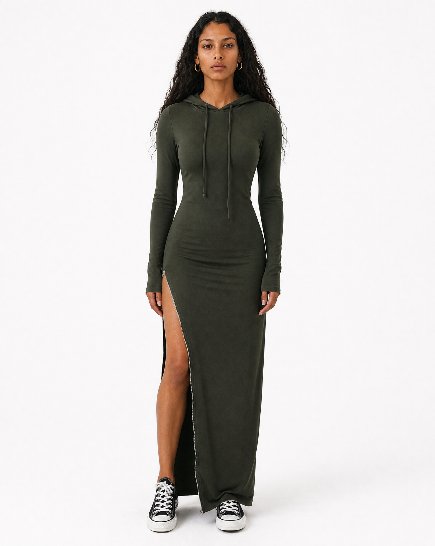Hooded Maxi