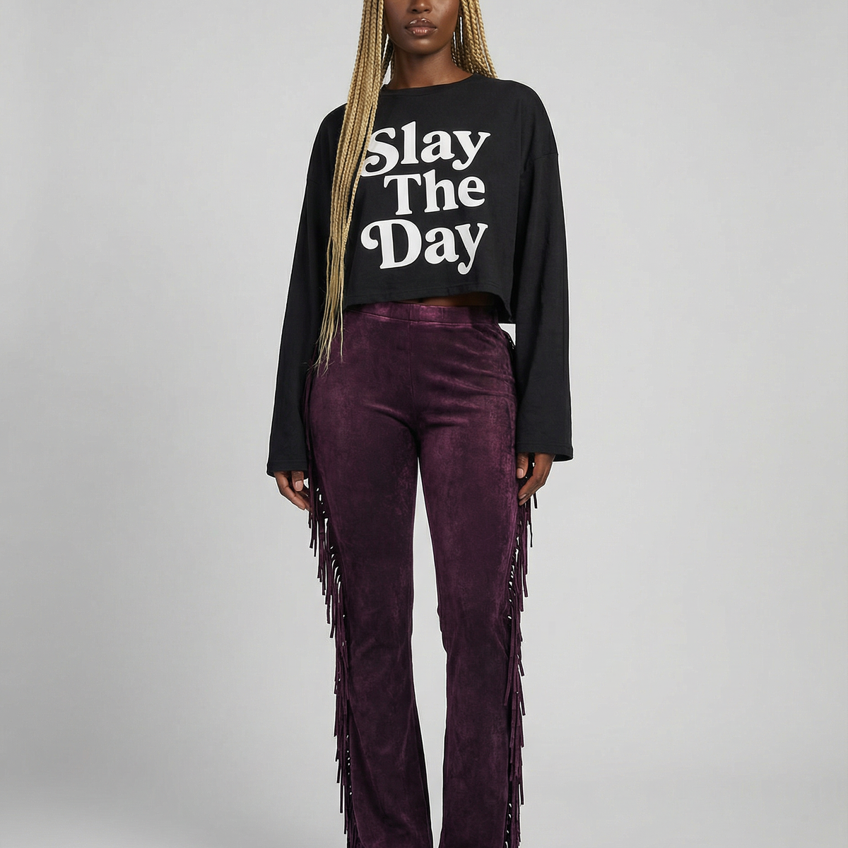 Fringe Detailed Pants